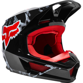 Casque FOX v1 karrera noir | Oxmoto