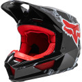 Casque FOX v1 karrera noir | Oxmoto