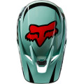 Casque FOX v3 rs dvide vert/noir | Oxmoto