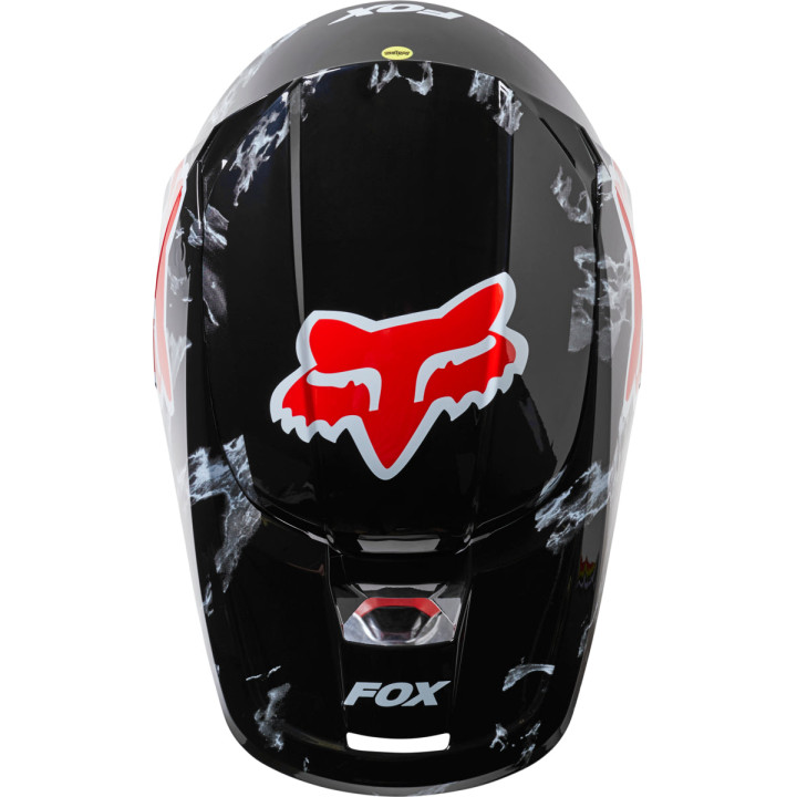 Casque FOX v1 karrera noir | Oxmoto