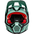 Casque FOX v3 rs dvide vert/noir | Oxmoto