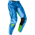 Pantalon FOX airline exo bleu/jaune | Oxmoto