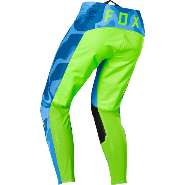 Pantalon FOX airline exo bleu/jaune | Oxmoto