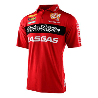 Polo Gas Gas team tld rouge 2022 | Oxmoto