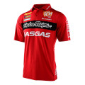 Polo Gas Gas team tld rouge 2022 | Oxmoto