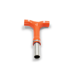 Durite de radiateur Samco en t bleu ktm/husqvarna | Oxmoto