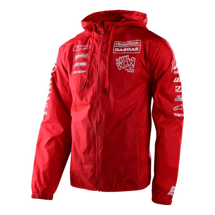 Coupe-vent Gas Gas team tld rouge 2022 | Oxmoto