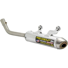 Silencieux pro circuit 304 alu brossé/casquette inox ktm/husqvarna 1061642