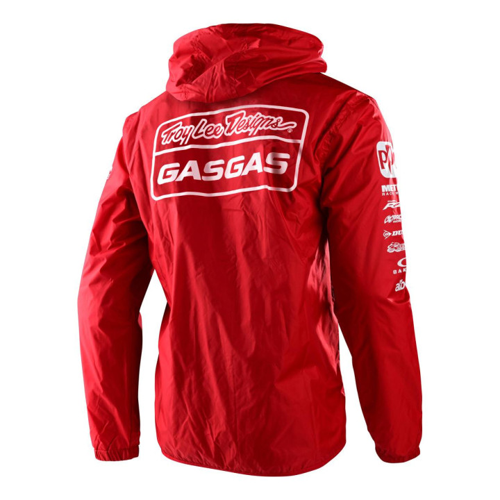 Coupe-vent Gas Gas team tld rouge 2022 | Oxmoto
