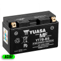 Batterie YUASA sans entretien livrée avec pack acide