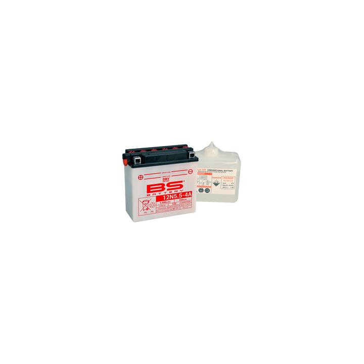 Batterie bs battery sans entretien livrée avec pack acide