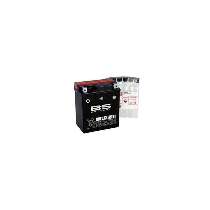 Batterie bs battery sans entretien livrée avec pack acide