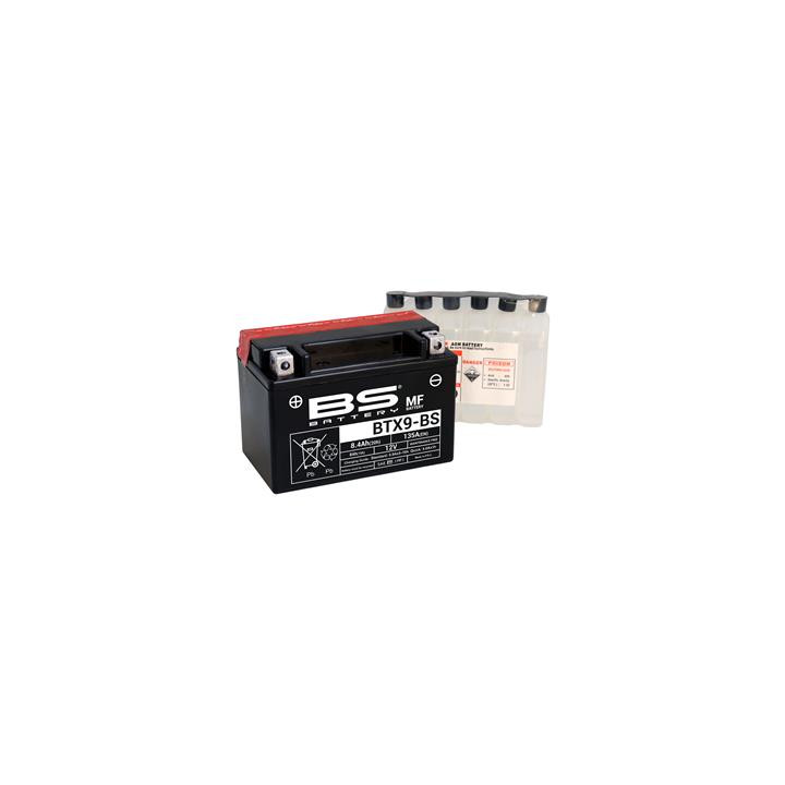 Batterie bs battery sans entretien livrée avec pack acide