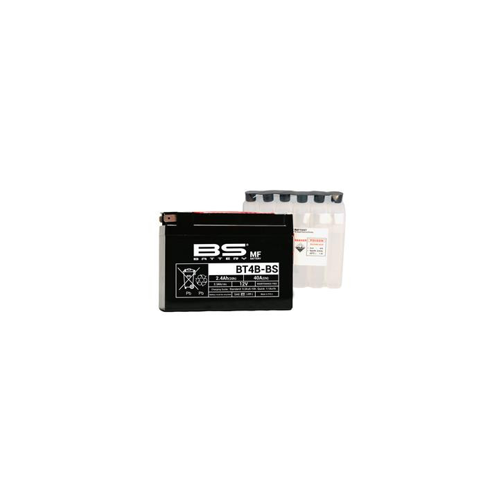 Batterie bs battery sans entretien livrée avec pack acide