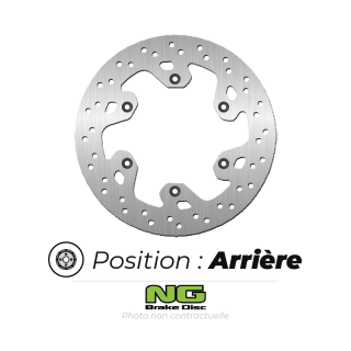 Disque de frein arrière ng rond fixe | Oxmoto