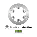 Disque de frein arrière ng rond fixe | Oxmoto