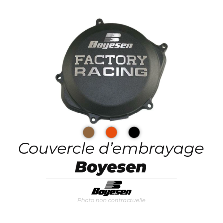 Couvercle de carter d'embrayage Boyesen | Oxmoto