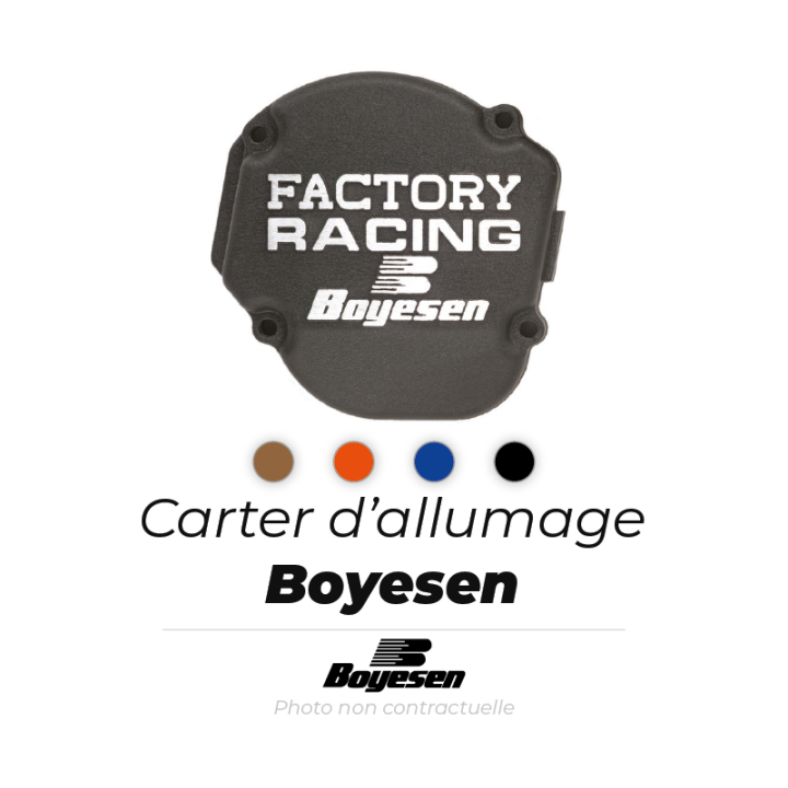 Couvercle de carter d'allumage Boyesen | Oxmoto