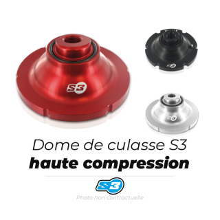 Insert de culasse s3 haute compression | Oxmoto