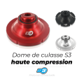 Insert de culasse s3 haute compression | Oxmoto