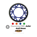 Couronne PBR twin color alu ultra-light anti-boue anodisé dur 520