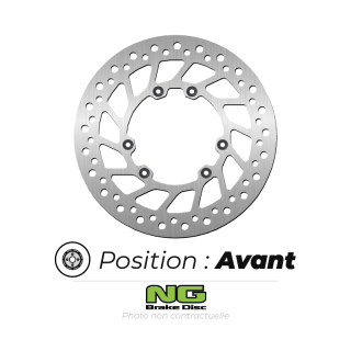 Disque de frein avant ng rond fixe | Oxmoto