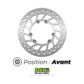 Disque de frein avant ng rond fixe | Oxmoto