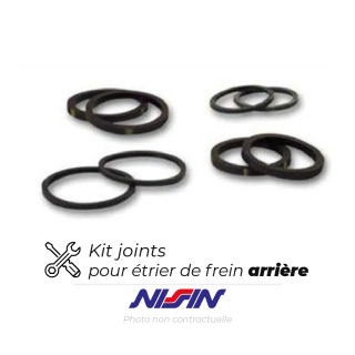 Kit joints d'étrier de frein arrière Nissin | Oxmoto