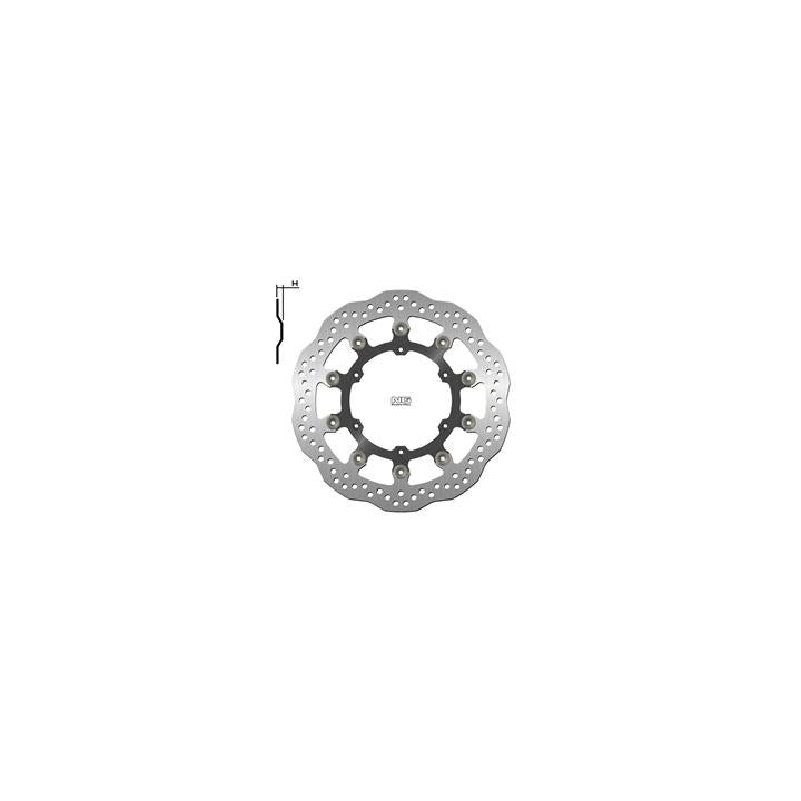 Disque de frein avant ng pétale flottant | Oxmoto