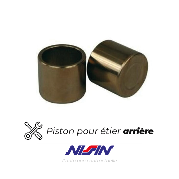 Piston d'étrier de frein arrière Nissin | Oxmoto