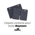 Clapets carbone pour boite Boyesen | Oxmoto