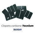 Clapets carbone Tecnium | Oxmoto