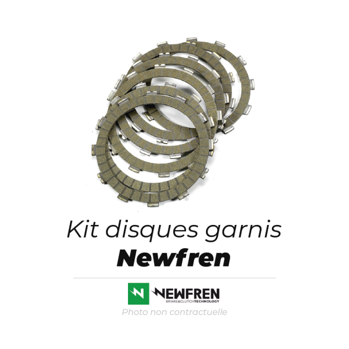 Kit disques garnis d'embrayage Newfren | Oxmoto
