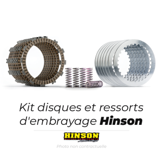 Kit disques et ressorts d'embrayage Hinson | Oxmoto