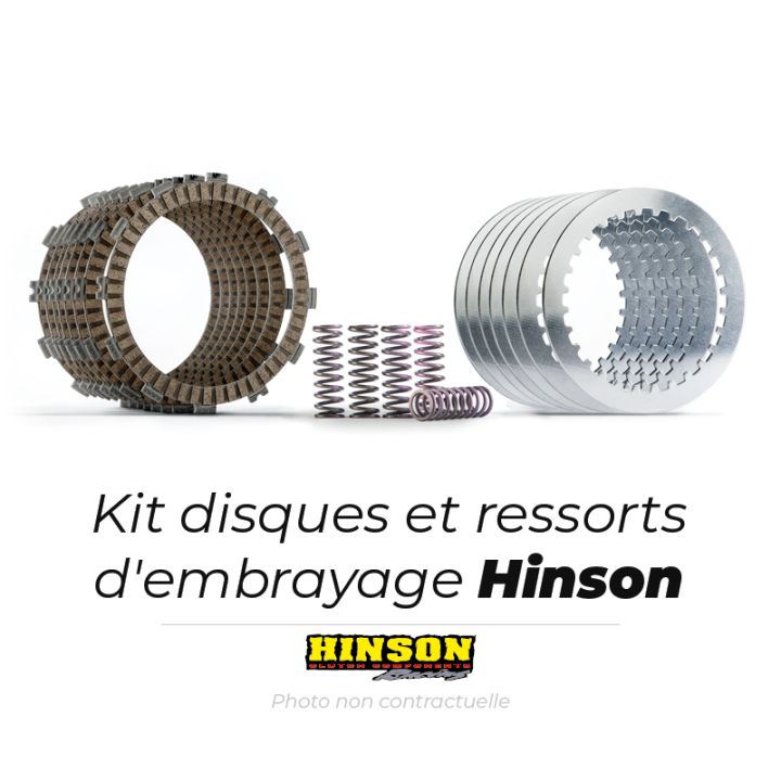 Kit disques et ressorts d'embrayage Hinson | Oxmoto