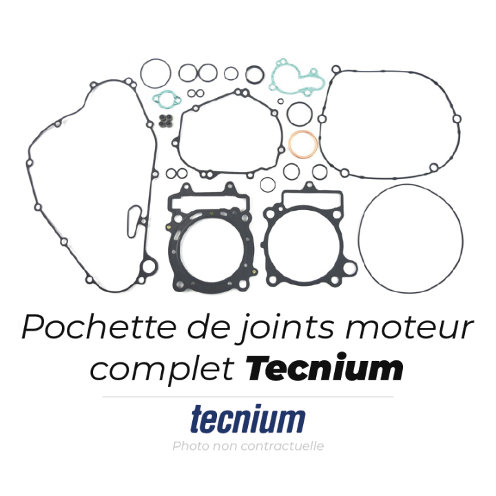 Pochette de joints moteur complet Tecnium | Oxmoto