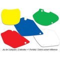 Fonds de plaques Blackbird jaune | Oxmoto