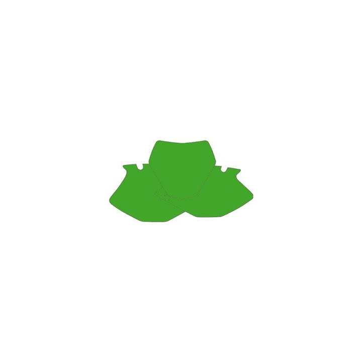 Fonds de plaques Blackbird vert | Oxmoto