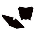 Fonds de plaques Blackbird noir | Oxmoto