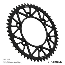 Couronne JT SPROCKETS alu standard - 520 JTA210.42BLK