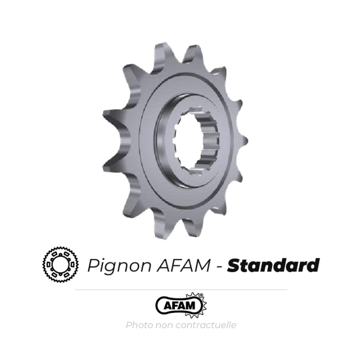 Pignon acier AFAM standard | Oxmoto