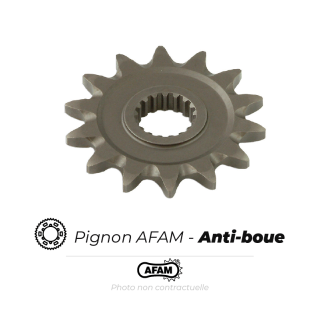 Pignon acier AFAM anti-boue | Oxmoto