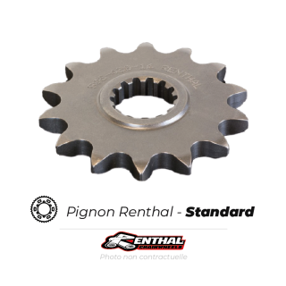 Pignon acier Renthal standard 520 | Oxmoto