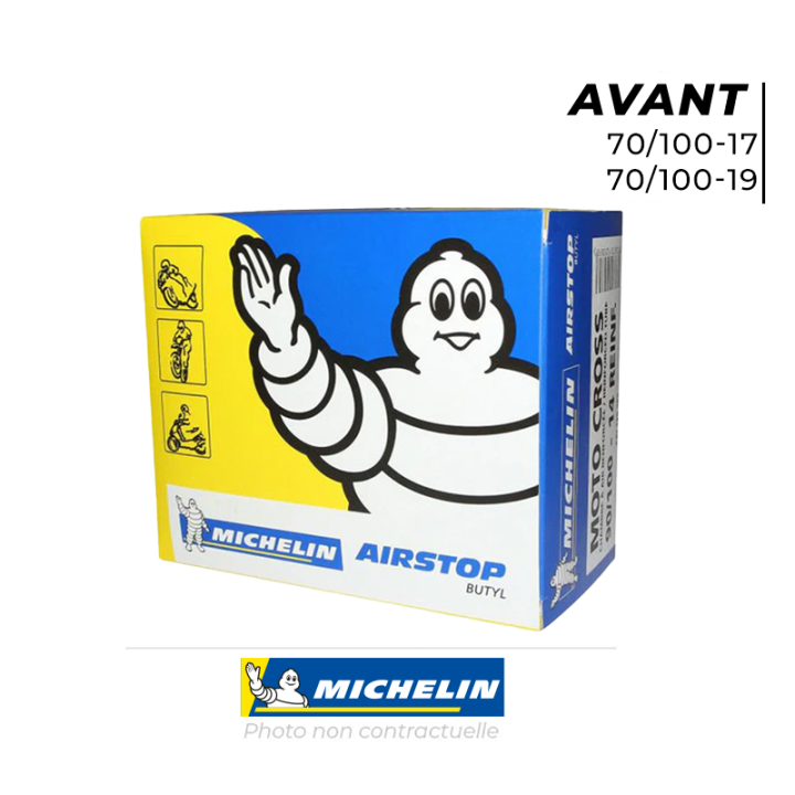 Chambre à air renforcée airstop 2.5mm Michelin avant