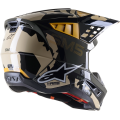 Casque Alpinestars sm5 rover mx camo noir/vert/jaune