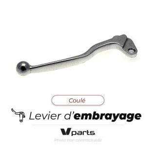 Levier d'embrayage v parts type origine aluminium poli