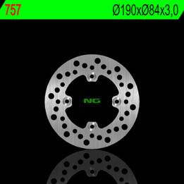 Disque de frein ng 757 rond fixe | Oxmoto