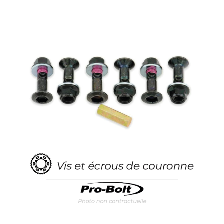 Kit vis et écrous de couronne Bolt | Oxmoto