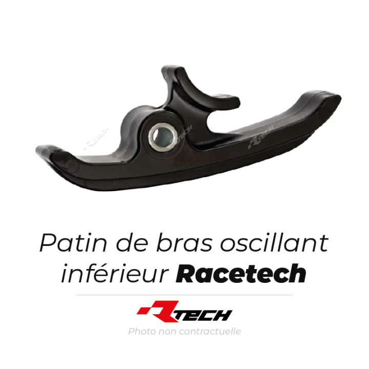 Patin de bras oscillant inférieur Racetech | Oxmoto