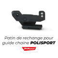 Patin de rechange Polisport noir pour guide chaîne | Oxmoto